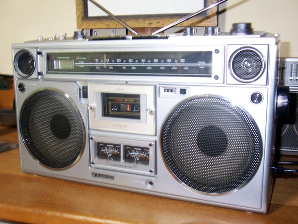 a177 SANYO MR-X965 ラジカセ　ラジオカセットレコーダーあくまでUSED品ですので